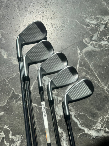 USED Cobra AirX Iron Set Steel Shaft 5pcs (6,7,8,9,P)RH