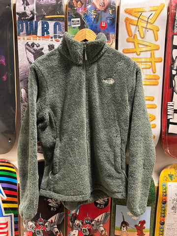 The North Face - Vintage Women’s Jacket, Fuzzy Fleece. Green