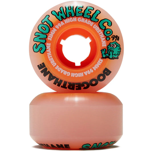 Snot - Wheels, Boogerthane 52mm 99A, Clear/Orange