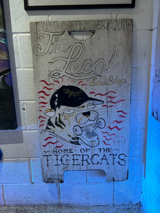 1.0 BLUR - 2018 Local Shop Sign Hamilton Tiger - COOPMAN