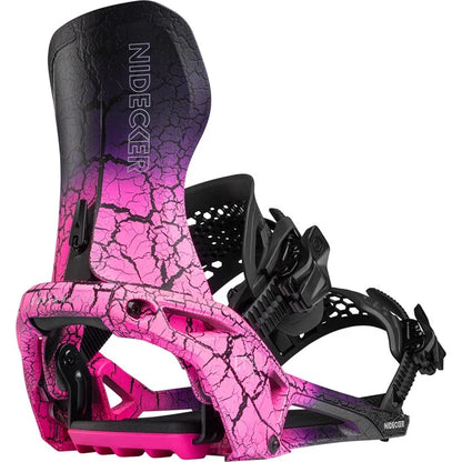 Nidecker LT Supermatic Snowboard Bindings 2026, Magma