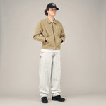 Dime - Pants, Classic Baggy Denim. Smoke White.