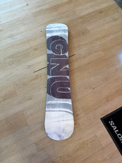 USED GNU Carbon Credit BTX Snowboard 156W