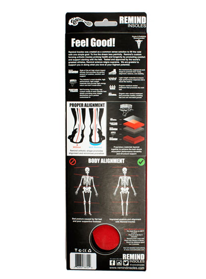 Remind - Insoles, Remedy Heat Moldable