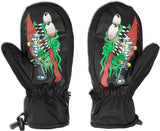 ThirtyTwo - Mittens, Santa Cruz. BLK/RED