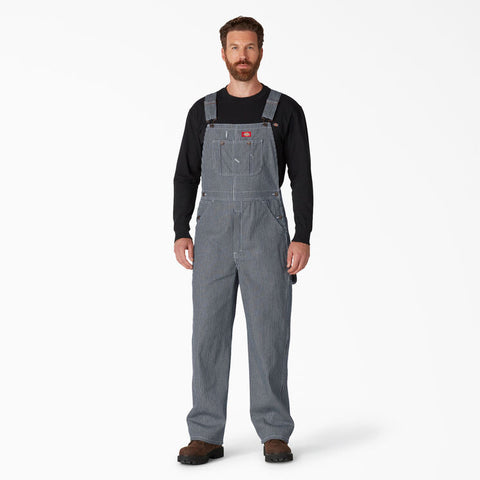 Dickies - Bib Overalls, Hickory Stripe