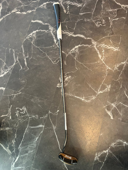 USED Ping Heppler Piper Armlock putter 38” RH black dot