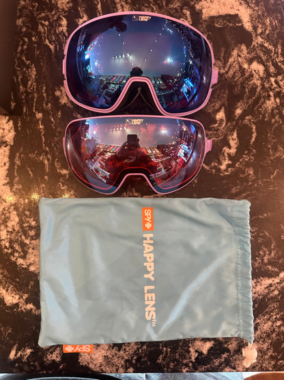 Spy Goggles, Happy lenses Lilac - Dual lens Used