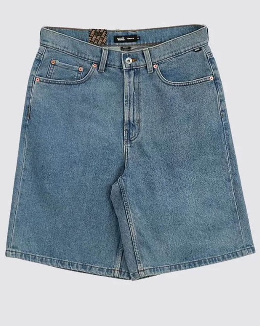 Vans- CHECK-5 BAGGY DENIM SHORTS