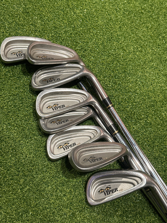 Used Snake Eyes Viper RH 8 piece Iron Set (3,4,5,6,7,8,9,P)