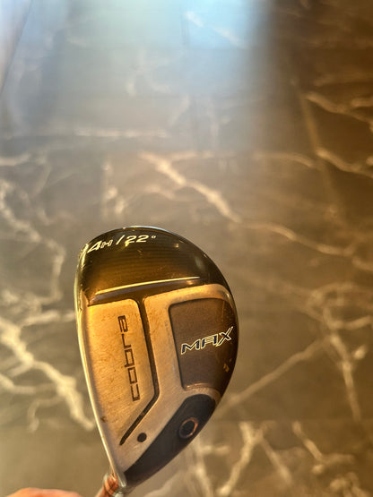 USED Cobra Max 4 Hybrid 22 Degree LH