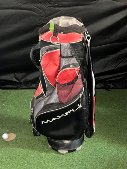 USED Maxfli Golf Bag, Red