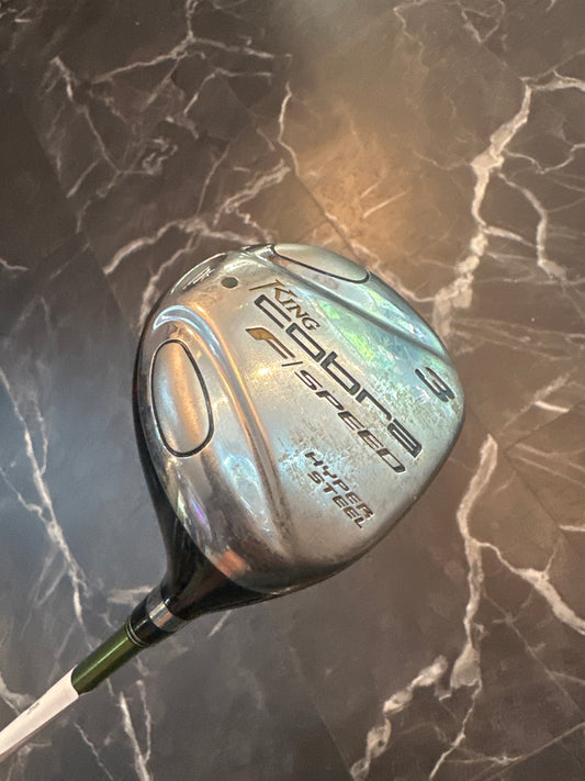 USED King Cobra Fspeed #3 Wood Hyper Steel RH w/Cover