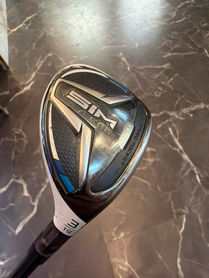 USED TaylorMade Sim Max Rescue #3 Hybrid 19 Degree RH w/Cover