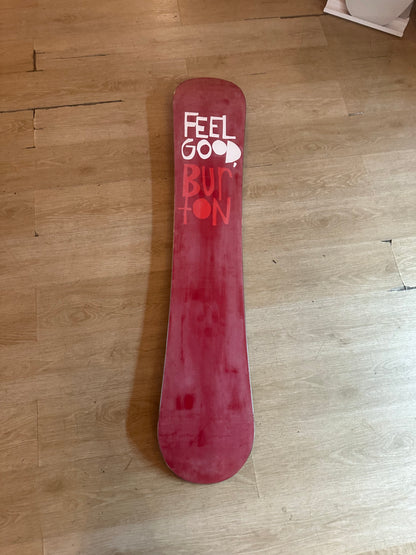 Used Burton feel good Snowboard