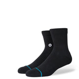 Stance - 1/4 Socks, Icon. Black 3 Pack