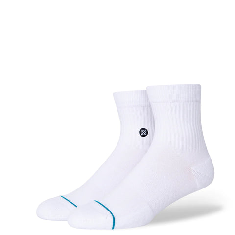 Stance - 1/4 Socks, Icon. White