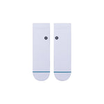 Stance - 1/4 Socks, Icon. White