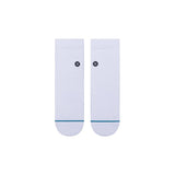 Stance - 1/4 Socks, Icon. White