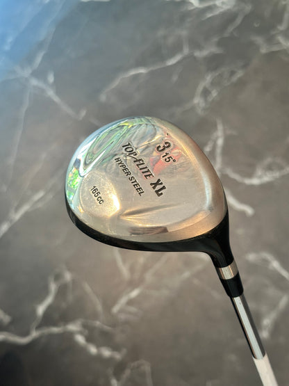 USED Top Flite XL Hyper Steel 3 Wood 165cc 15 Degree Loft RH