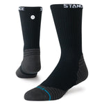Stance - Golf Ribbed Mid Crew Socks Black
