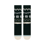 Stance Socks - Break The Season Crew Socks, Pine