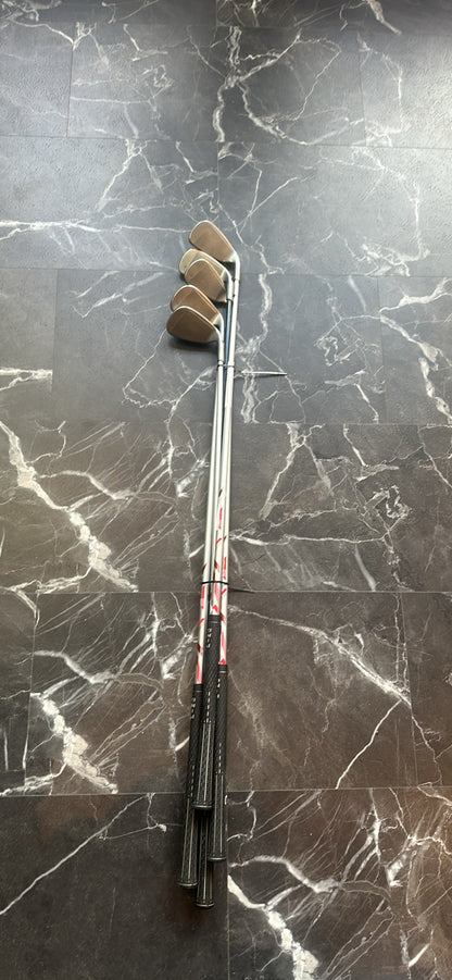 USED Ping Karsten iron set 6-Pw LH graphite regular shafts