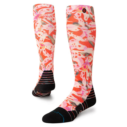 Stance Socks - Tubular Mid Snowboard Sock, Tomato