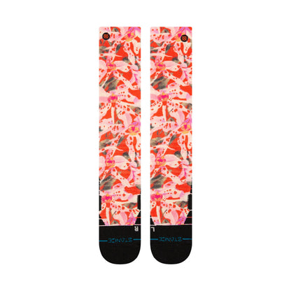 Stance Socks - Tubular Mid Snowboard Sock, Tomato