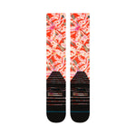 Stance Socks - Tubular Mid Snowboard Sock, Tomato