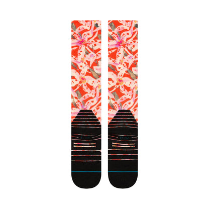 Stance Socks - Tubular Mid Snowboard Sock, Tomato