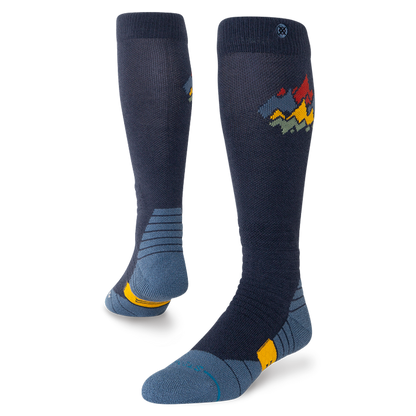 Stance Snow Peaks Wool Sock, Navy