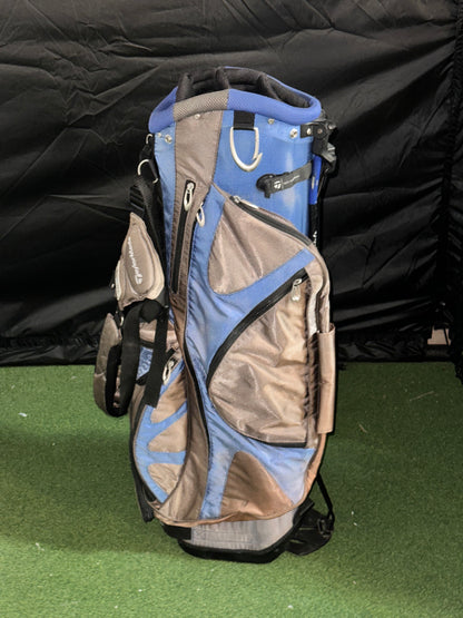USED TaylorMade Golf Bag , Grey/Blue