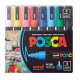 Posca - Water Based Paint Markers, PC-5M Set/8