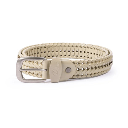 Dime - Belt, Braided Leather Belt