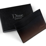 Dime - Cardholder, Cursive Gradient. Copper