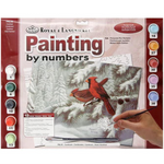 Royal Brush - Paint By Number, Cardinals. Adult Large