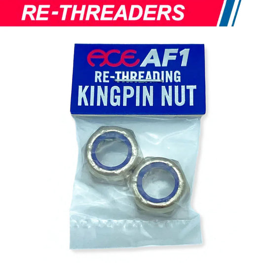 Ace Re-Threading Kingpin Nuts (Pack of 2)