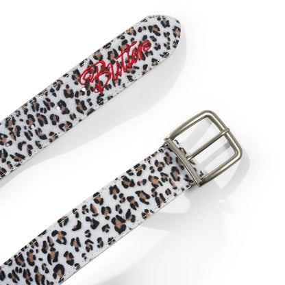 Butter Goods - Animal Hide Belt, Snow Leopard