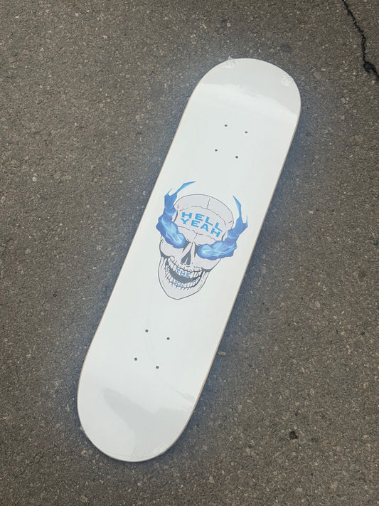 The Local Skateshop - Hell Yeah Shop Deck, White