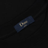 Dime - T Shirt, Icy Cursive. Black.