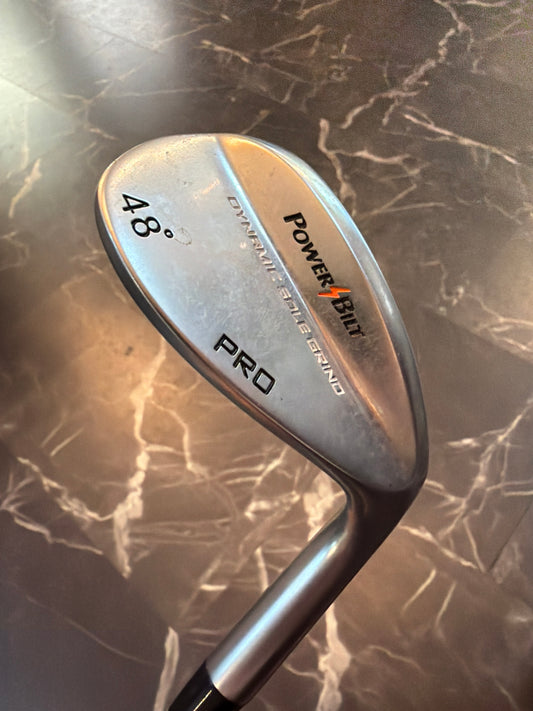 USED PowerBilt Dynamic Sole Grind Pro 48 Degree Wedge RH