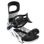 Bent Metal - Unisex Snowboard Bindings, Joint. White. 2025