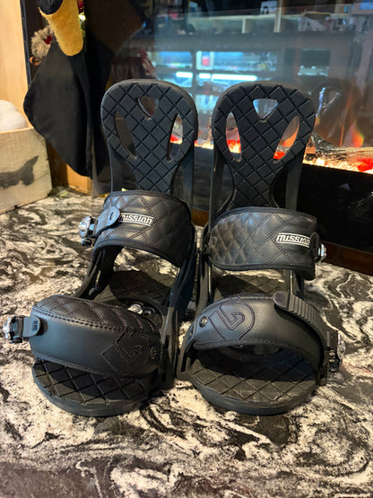 USED Burton Mission Bindings - Size Large