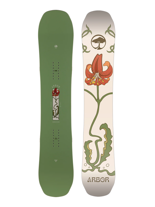 Arbor - Women’s Snowboard, Swoon Rocker Decon. 2025