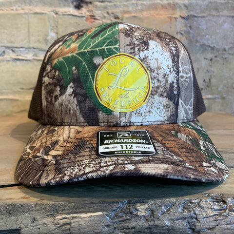 Local - Hat, Loonie SnapBack. Camo.