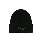 Dime - Beanie, Classic Wool Fold. BLK