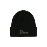 Dime - Beanie, Classic Wool Fold. BLK