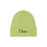 Dime - Beanie, Classic Wool Fold. Lime