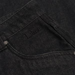 Dime - Pants, Classic Baggy Denim. Black Washed